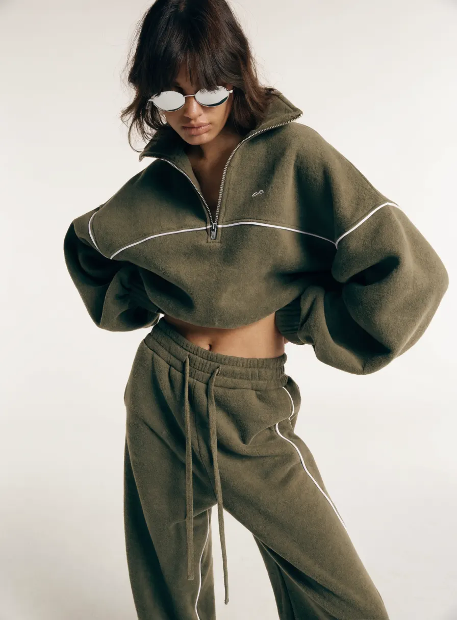 Fashion in motion in a studio setting, AI product photography by ENLY